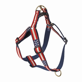 Retro Flag Ribbon Dog Harness