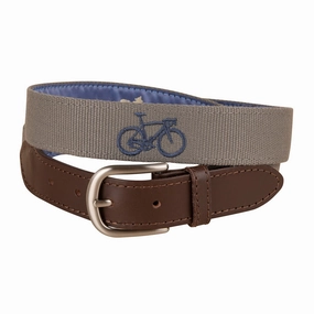 Road Bike Embroidered Belt
