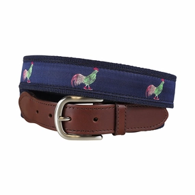 Rooster in Hi Tops Ribbon Club Belt