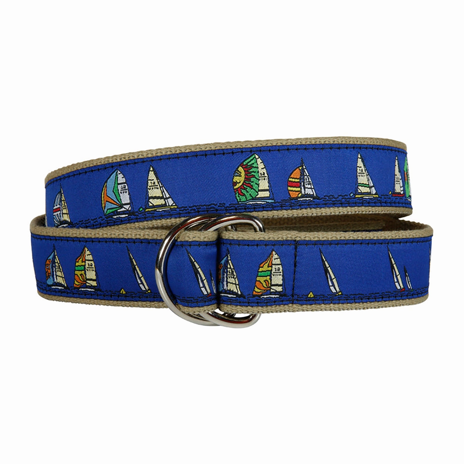 Rounding the Mark Ribbon D-Ring Belt