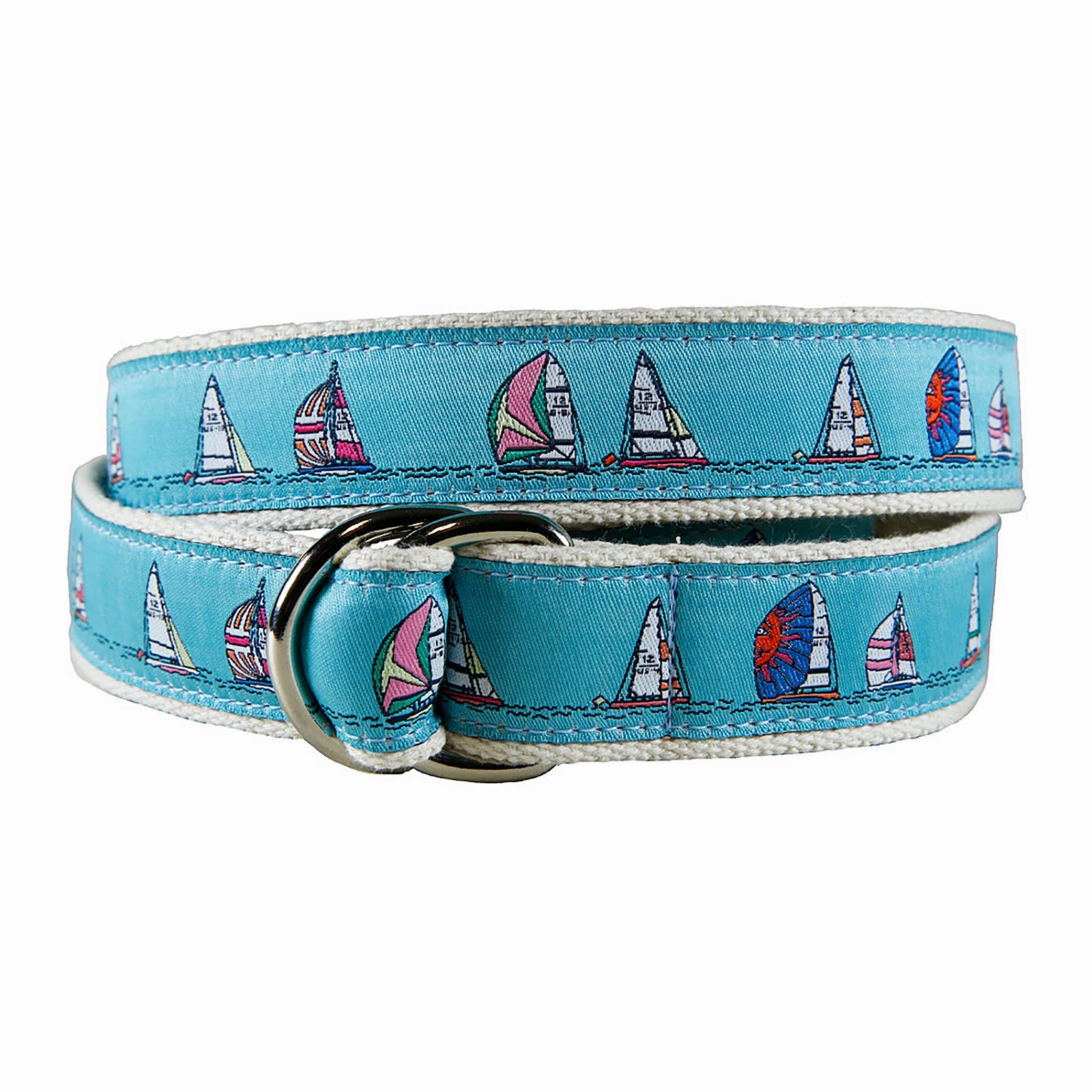 Rounding the Mark Ribbon D-Ring Belt