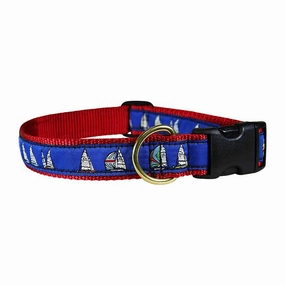 Rounding the Mark Ribbon Dog Collar