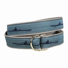 Rower Ribbon D-Ring Belt