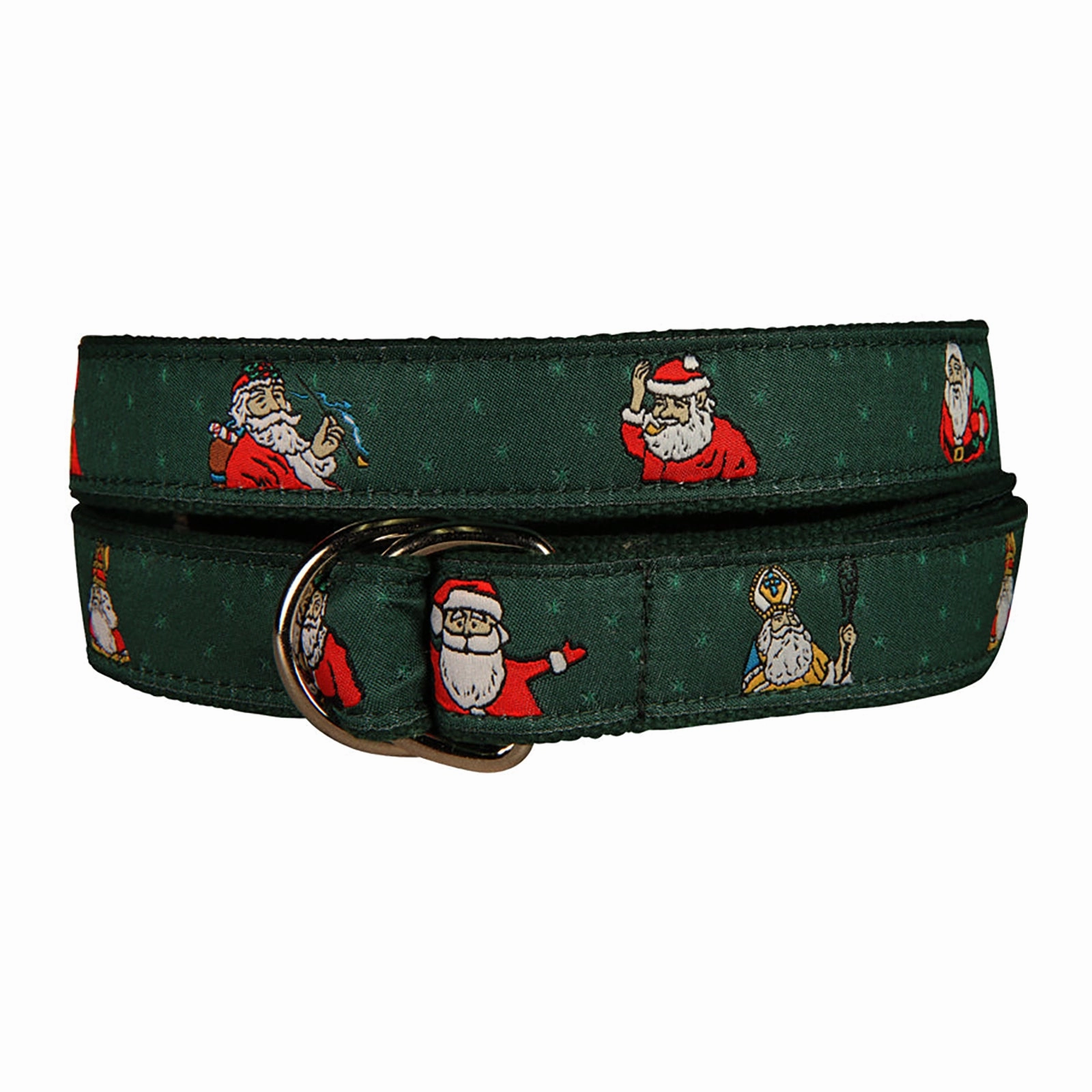 Santa Ribbon D-Ring Belt
