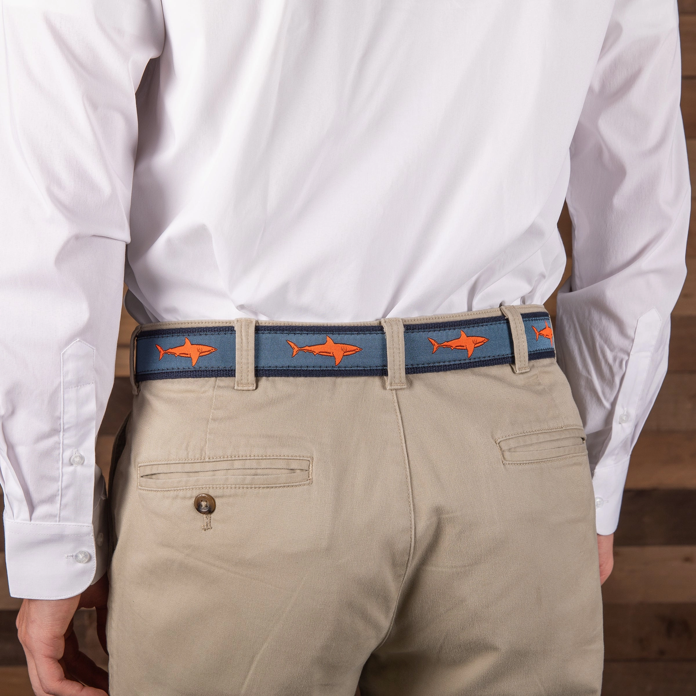 Shark Ribbon Club Belt