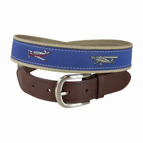 Small Planes Ribbon Club Belt
