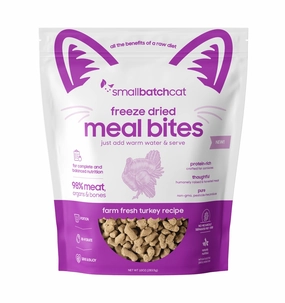 Smallbatch Cat Freeze Dried Meal Bites Turkey 10oz