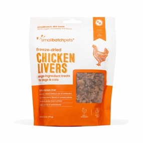 Smallbatch Freeze Dried Chicken Livers 3.5oz