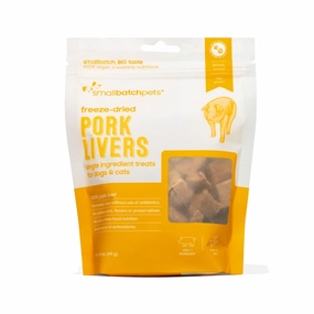 Smallbatch Freeze Dried Pork Livers 3.5oz