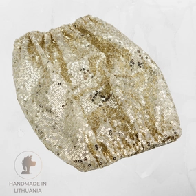 Sparkling Dog Snood | Champagne