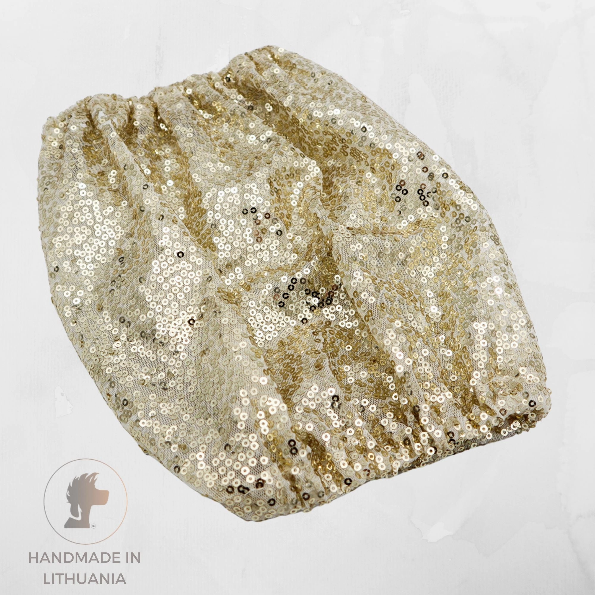 Sparkling Dog Snood | Champagne