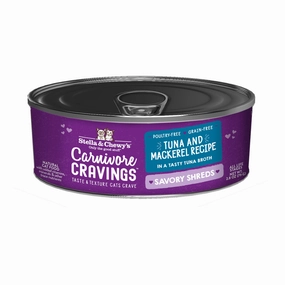 Stella & Chewy's Carnivore Cravings Savory Shreds Tuna & Mackerel