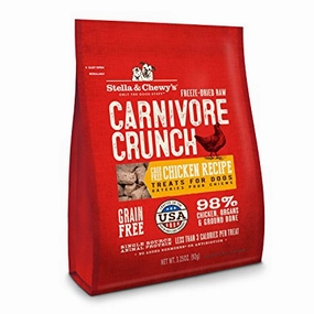 Stella & Chewy's Carnivore Crunch Chicken Dog Treats 3.25oz