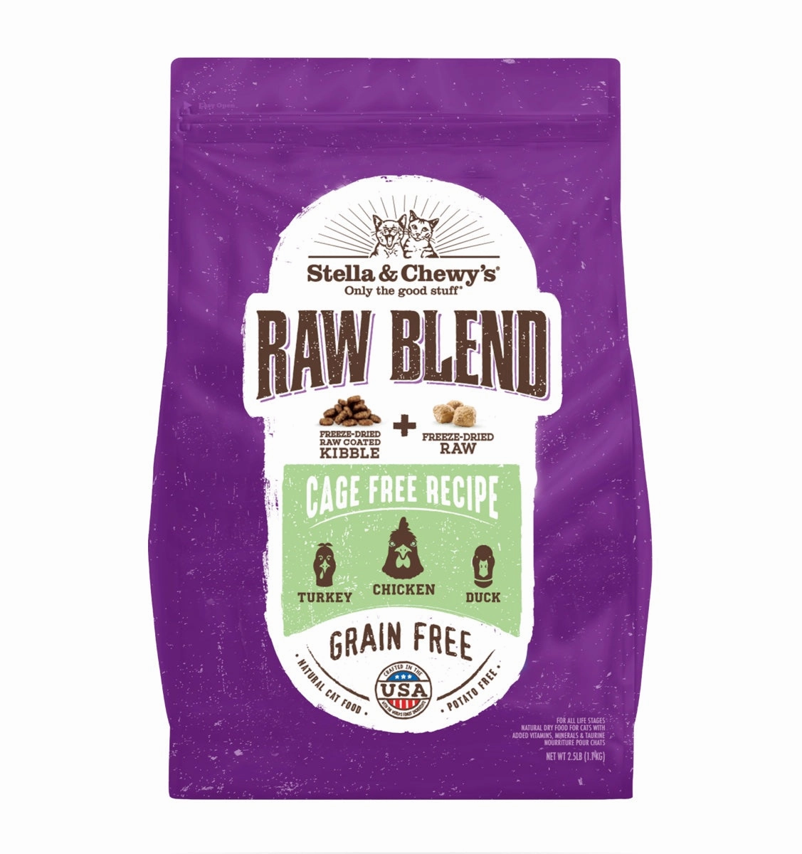Stella & Chewy's Raw Blend Cage Free Recipe Cat Food