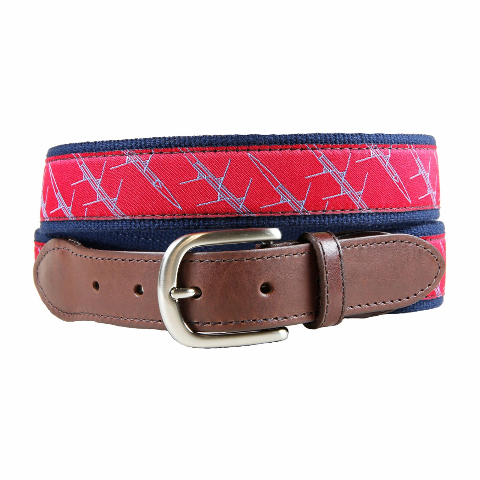 Straight Four Crew Shell Ribbon Club Belt