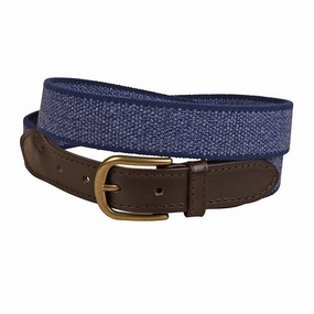 Stretch Heather Webbing Club Belt