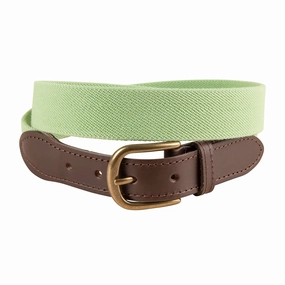 Stretch Solid Color Webbing Club Belt