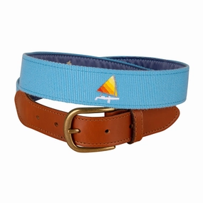 Sunfish Sailboat Embroidered Belt