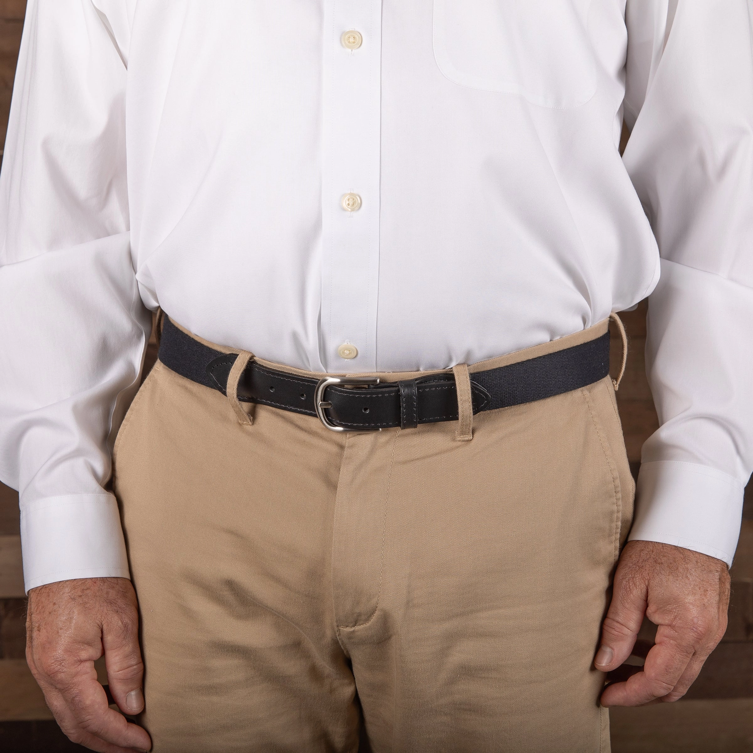 Surcingle Solid Color Webbing Belt