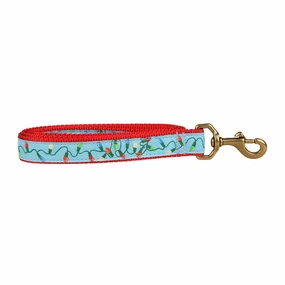 Tangled Christmas Lights Ribbon Dog Leash