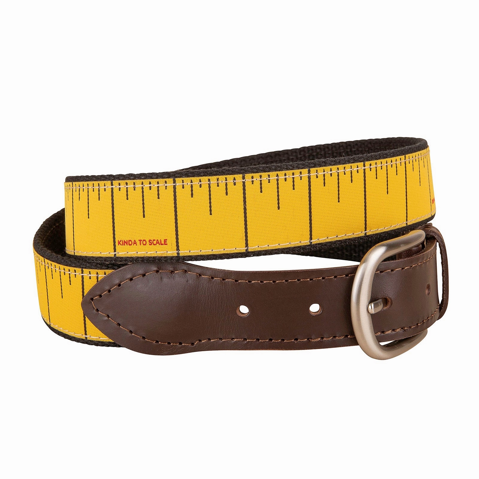 Tape Measure Ribbon Club Belt
