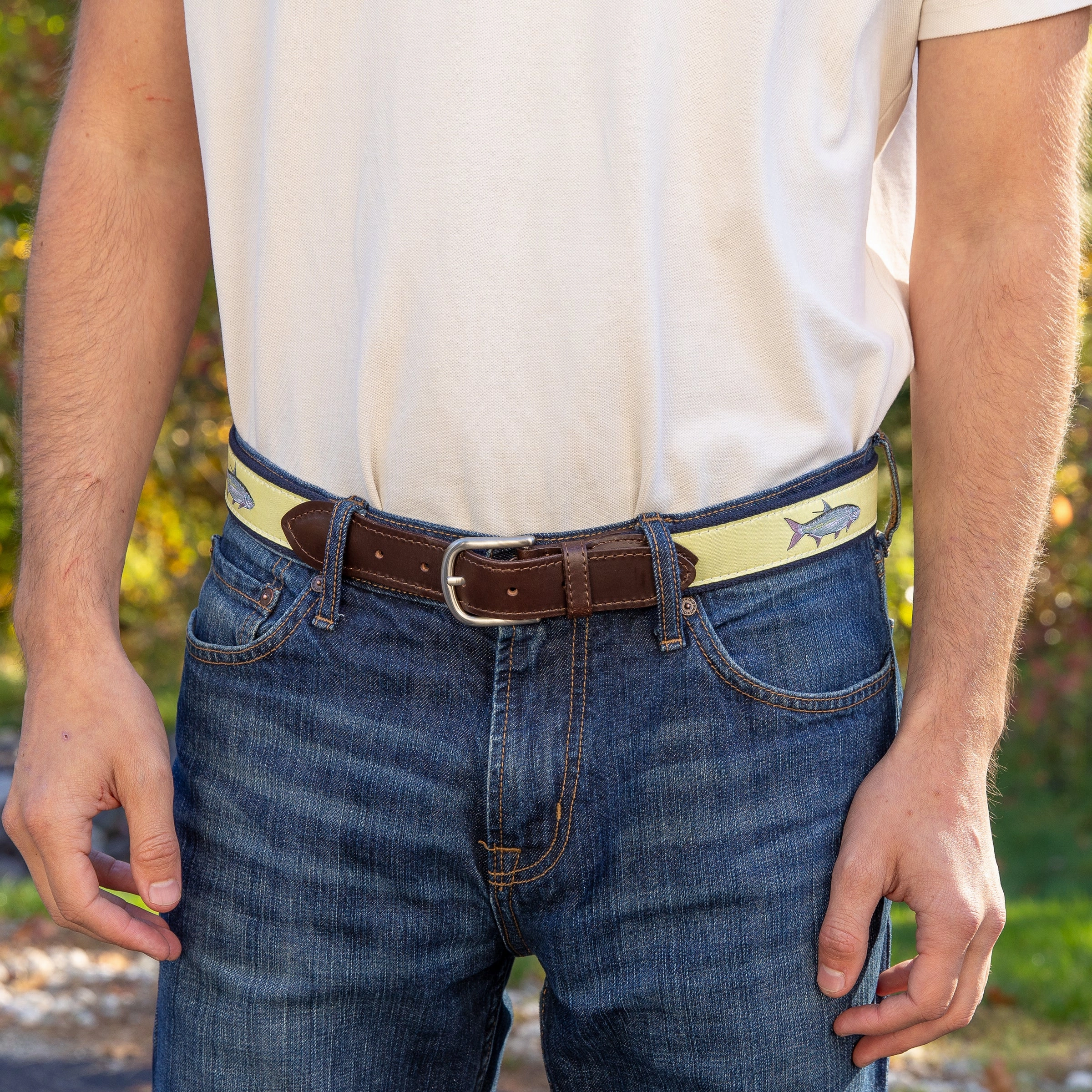 Tarpon Ribbon Club Belt