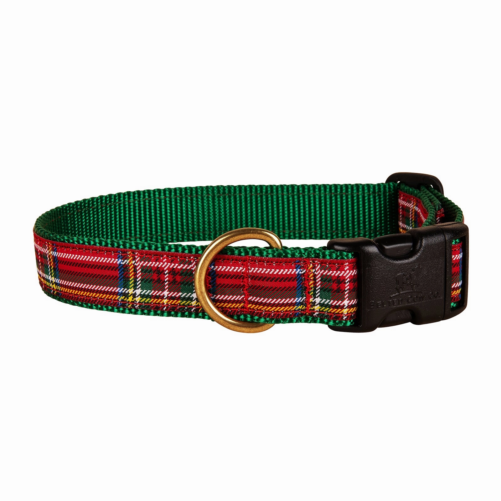 Tartan Plaid Ribbon Dog Collar