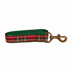 Tartan Plaid Ribbon Dog Leash