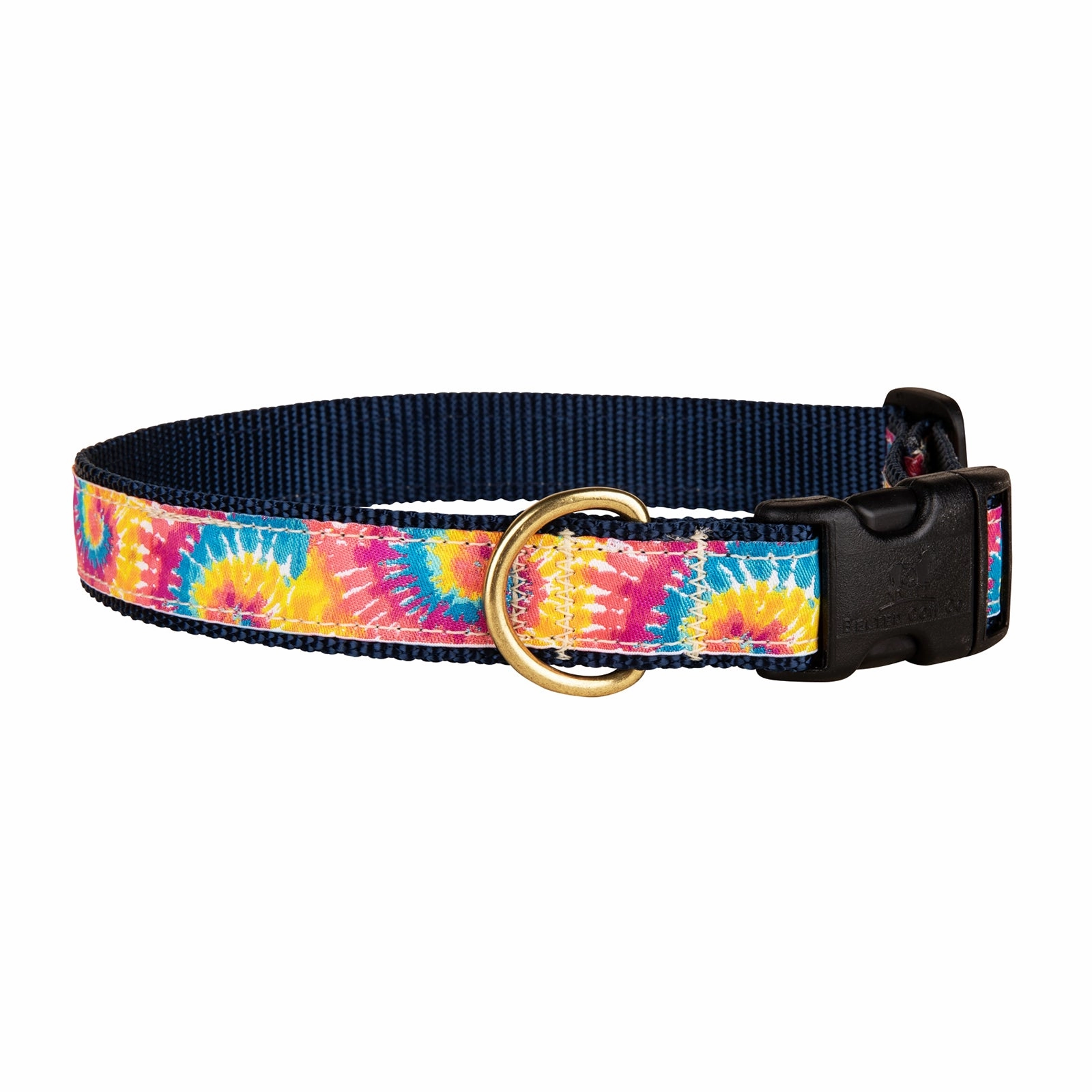 Tie Dye Ribbon Dog Collar