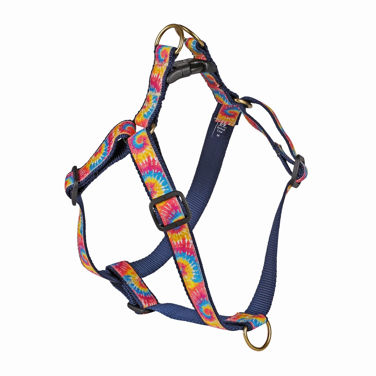 Tie Dye Ribbon Dog Harness