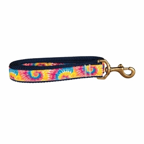 Tie Dye Ribbon Dog Leash