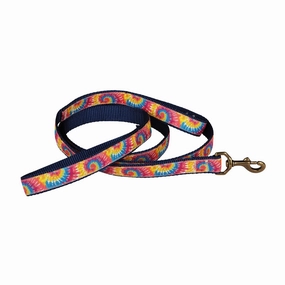 Tie Dye Traffic Dog Leash