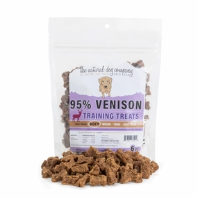Tuesday's Natural Dog 95% Venison Training Bites 6oz