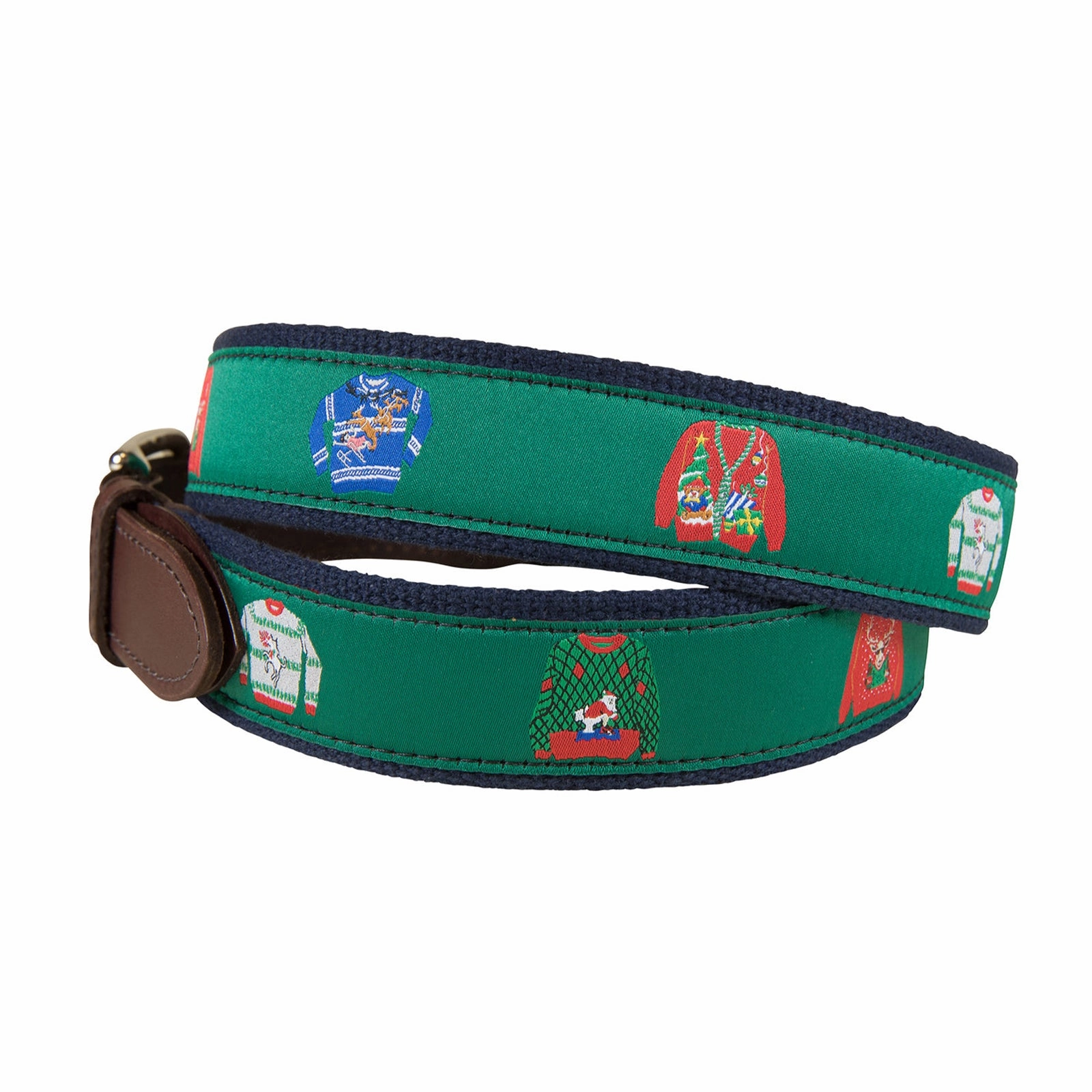 Ugly Christmas Sweater Ribbon Club Belt