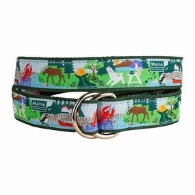 Vacationland Ribbon D-Ring Belt