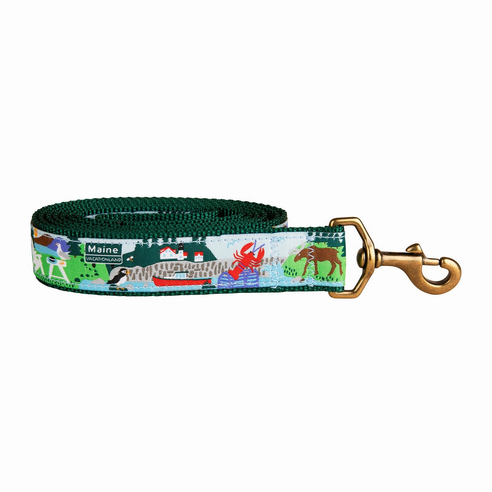 Vacationland Ribbon Dog Leash