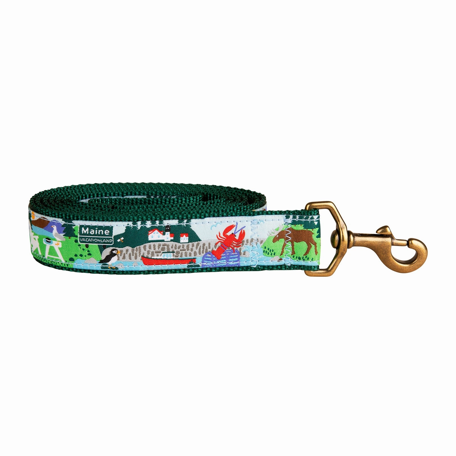 Vacationland Ribbon Dog Leash