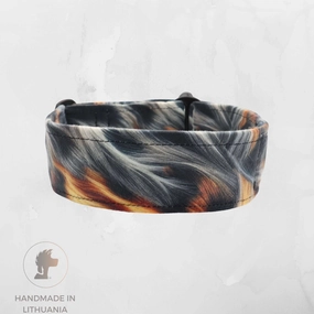 Velour Dog Collar | Wild | Width: 15-20-25-30-40-50 mm