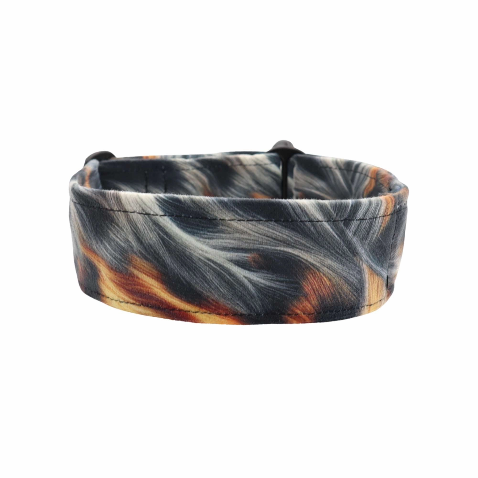 Velour Dog Collar | Wild | Width: 15-20-25-30-40-50 mm