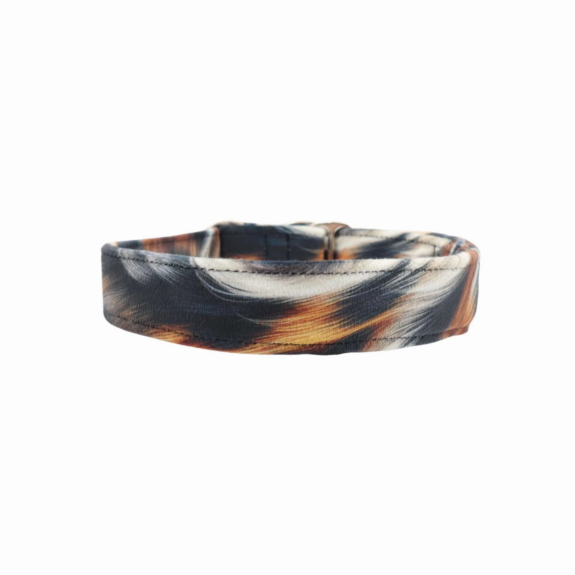 Velour Dog Collar | Wild | Width: 15-20-25-30-40-50 mm