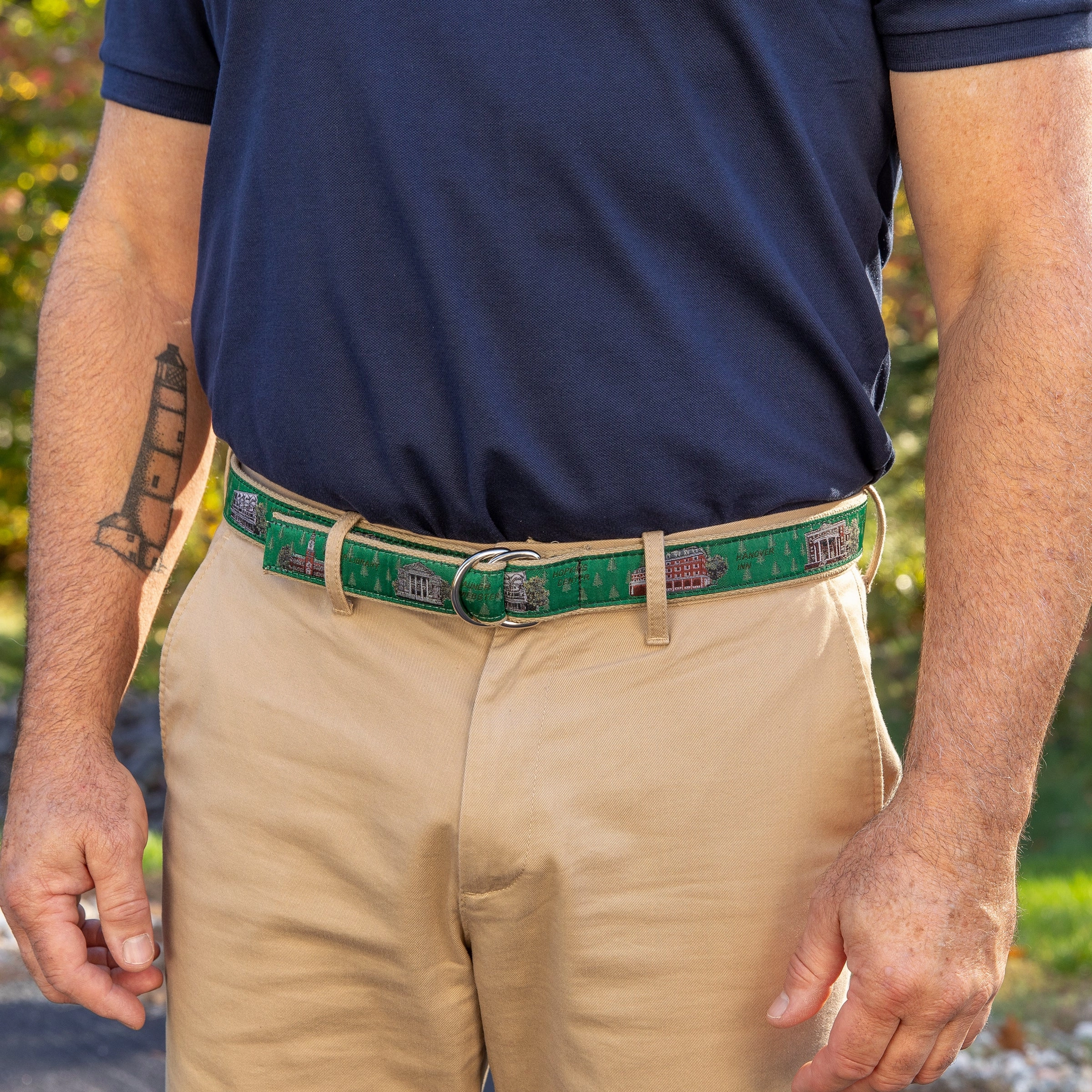 View from the Green | Dartmouth Ribbon D-Ring Belt