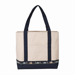 Vintage Camper Maine Tote Bag