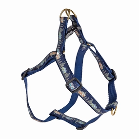 Vintage Camper Ribbon Dog Harness