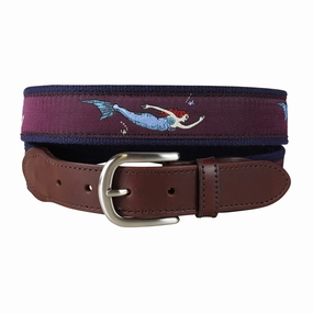 Vintage Mermaid Ribbon Club Belt