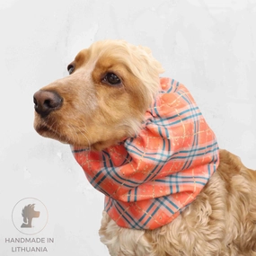 Waterproof Daily Dog Snood | Tartan