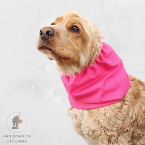 Waterproof Dog Snood | Barbie Pink