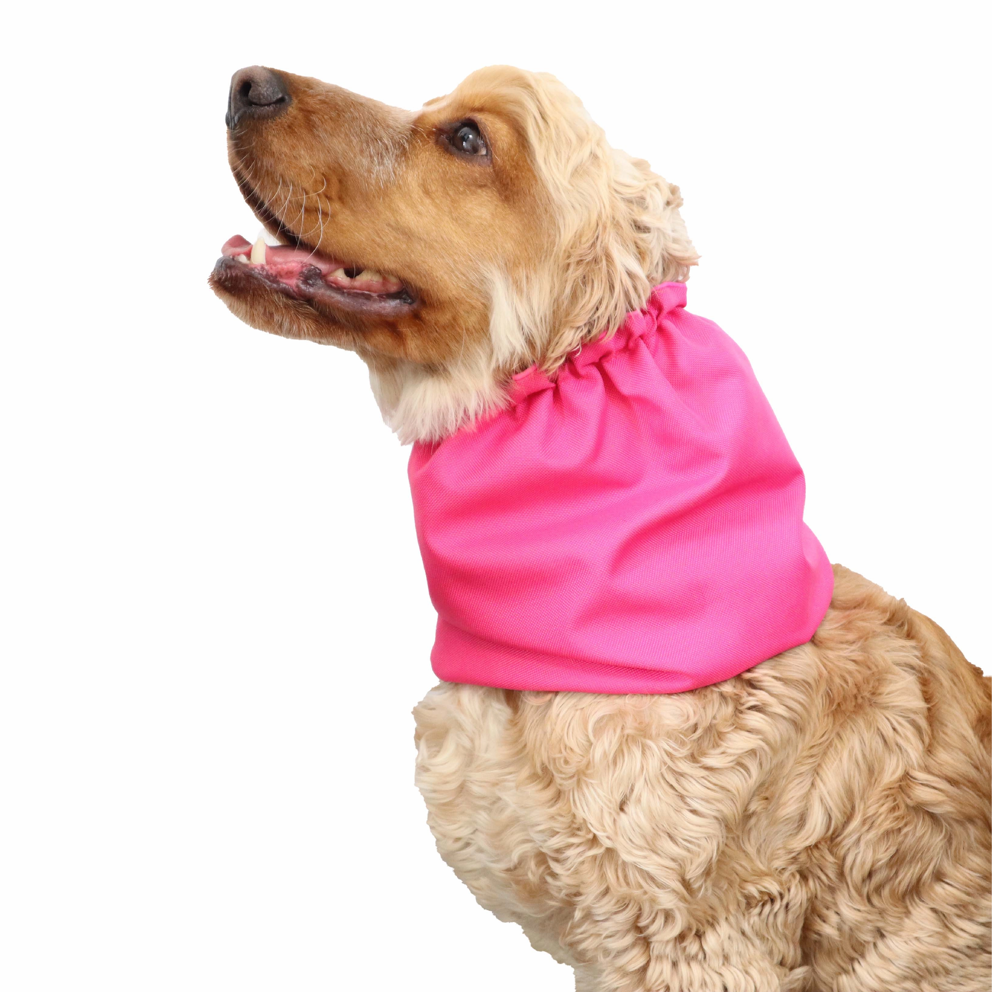 Waterproof Dog Snood | Barbie Pink