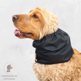 Waterproof Dog Snood | Black