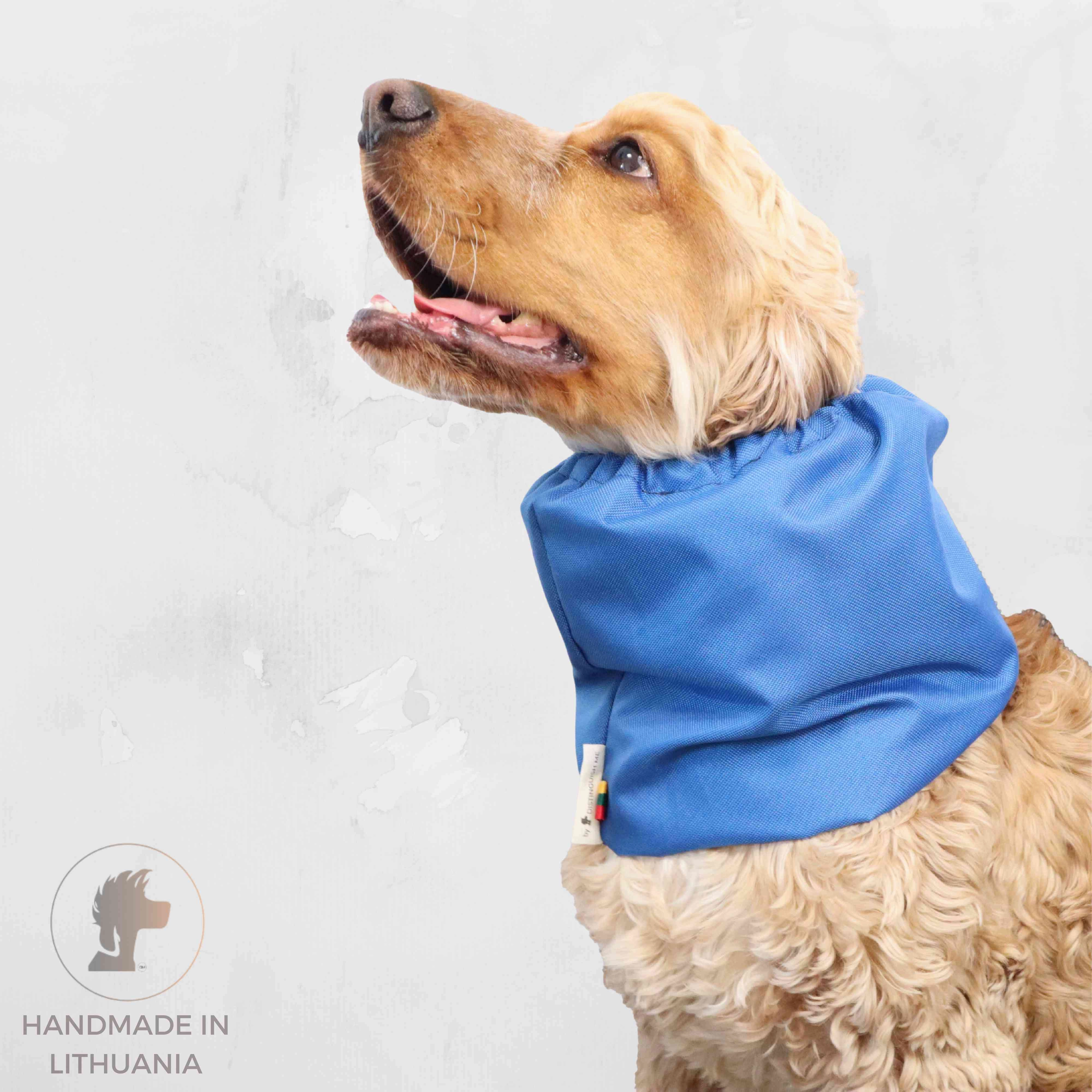 Waterproof  Dog Snood | Blue