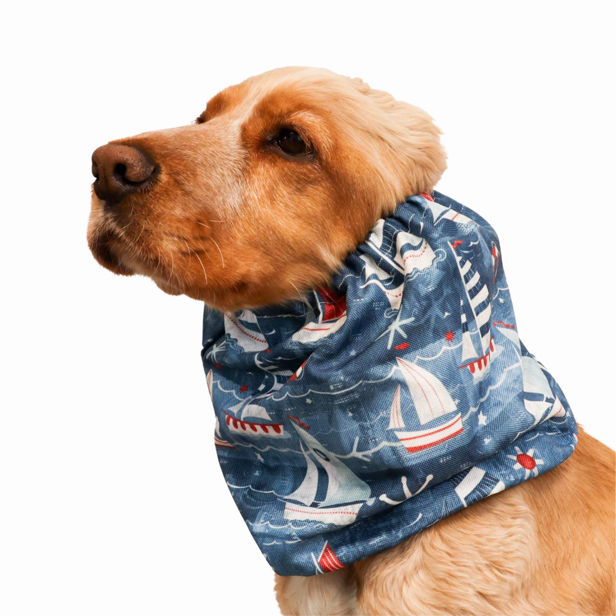 Waterproof Dog Snood | Blue Regatta